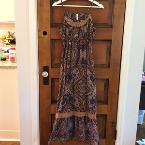 Boho maxi dress